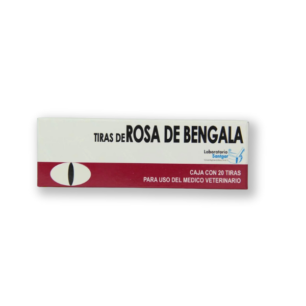 Rosa de Bengala 20 Tiras